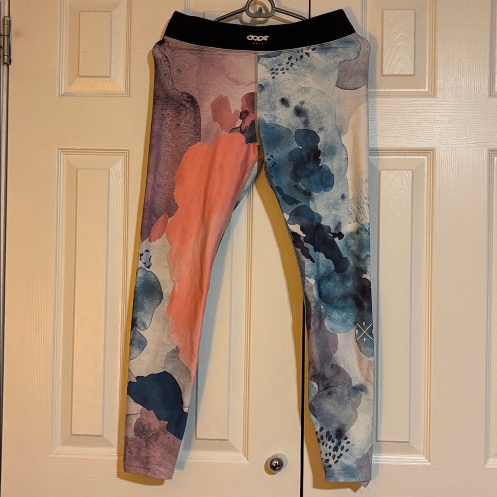 DOPE Multicolor Abstract Women's Pants